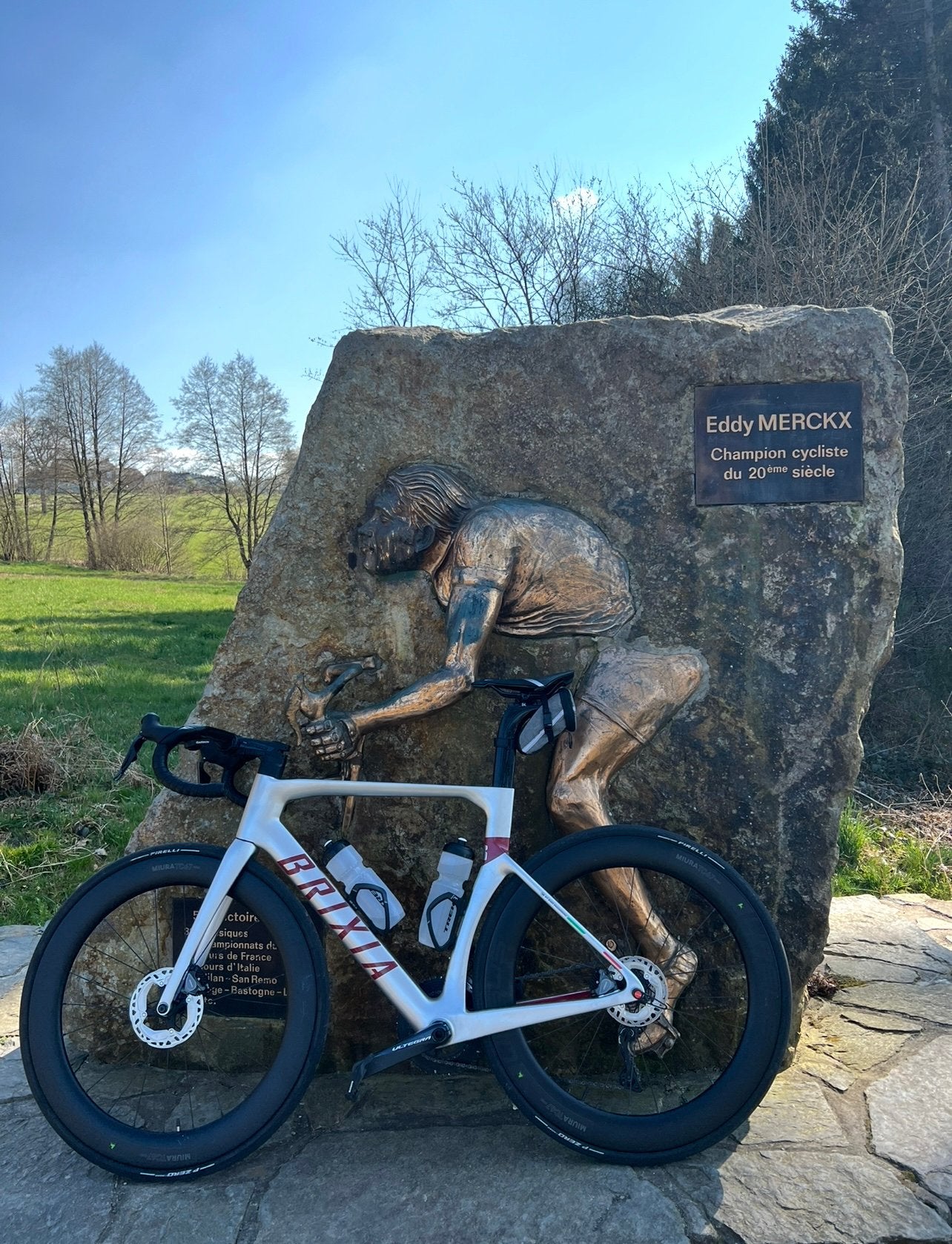 Vélo Brixia taille L (56   1,78 à 1,85 m), Vélos & Vélomoteurs, Comme neuf, Enlèvement, Hommes, Frein à disque