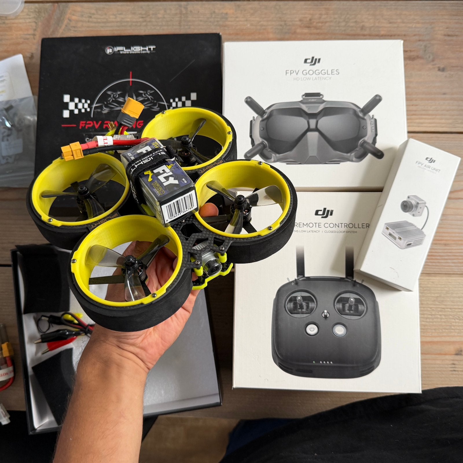 DJI Full set FPV racing drone: NIEUW!, Audio, Tv en Foto, Drones, Ophalen, Nieuw, Racedrone, DJI