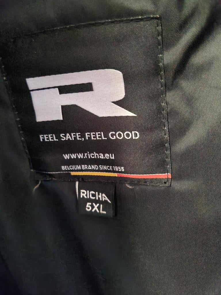 Richa motovest zwart 5 Xl  zogoed als een nieuwe, Motoren, Jas | textiel, Heren, Richa, Ophalen