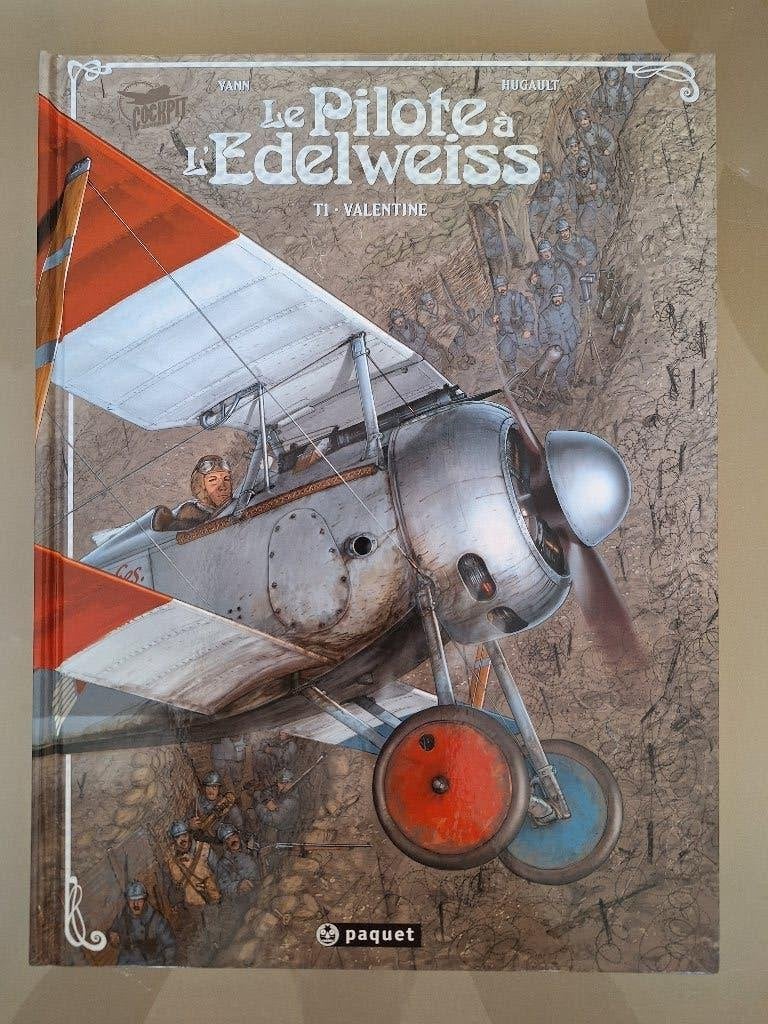Le pilote à l'Edelweiss T1 Valentine - Hugault, Enlèvement ou Envoi, Comme neuf