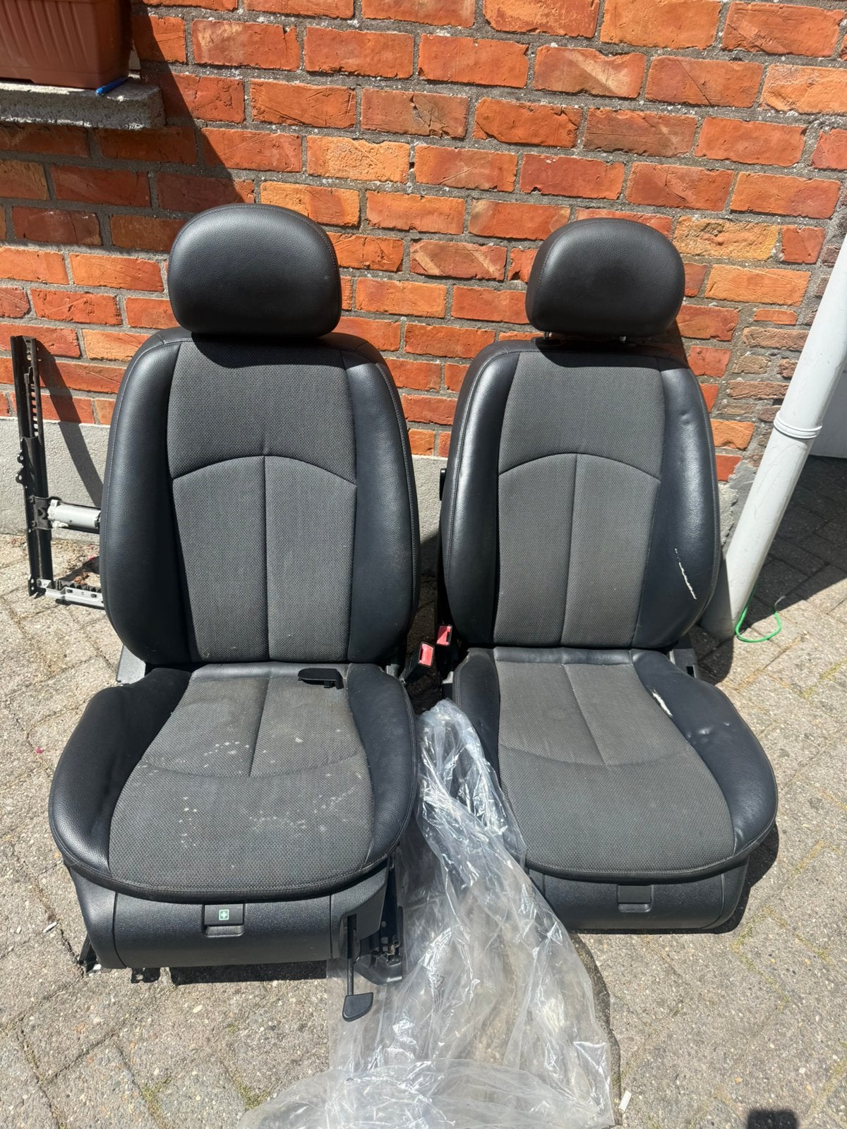 Mercedes w211 zetels, Auto-onderdelen, Ophalen, Gebruikt