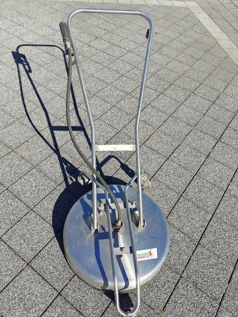 Turbo devil oppervlaktereiniger, Tuin en Terras, Hogedrukreinigers, Ophalen, Gebruikt, Benzine, Turbo Devil