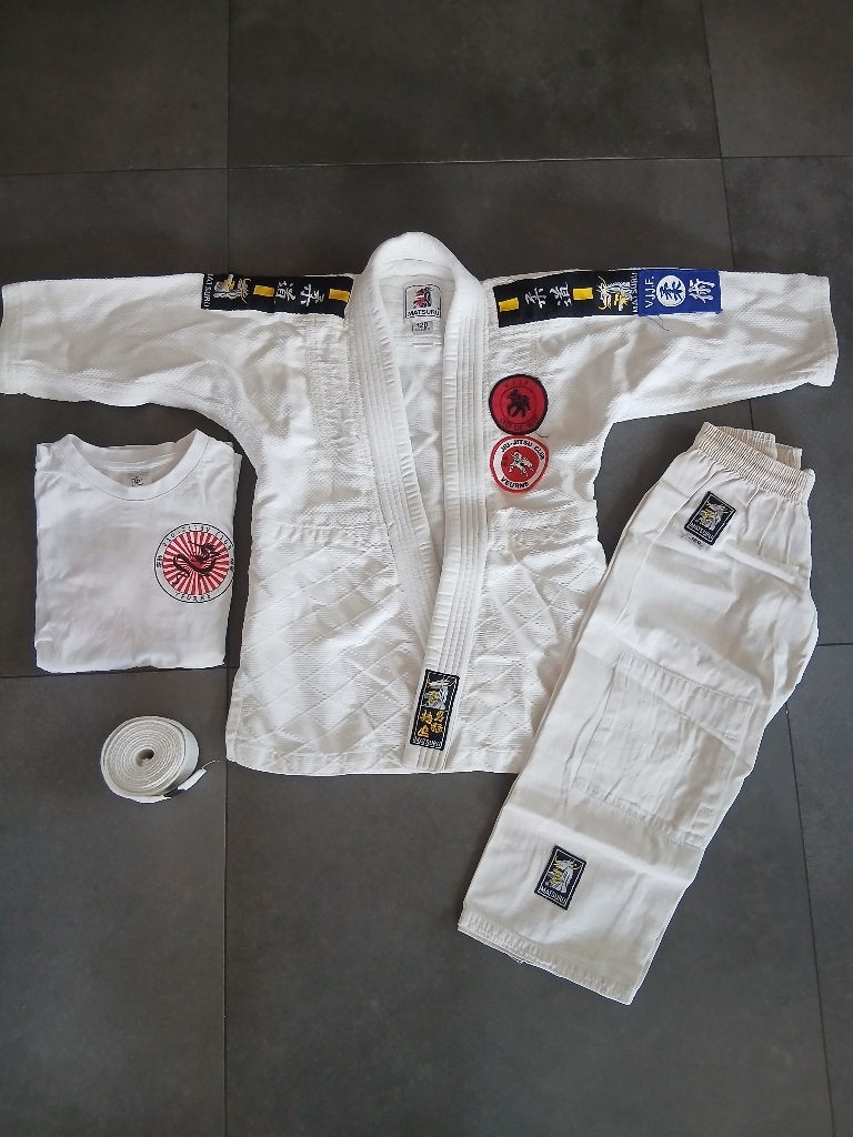 Jiu-Jitsu pak, Sport en Fitness, Ophalen, Gebruikt, Maat XS of kleiner, Vechtsportpak