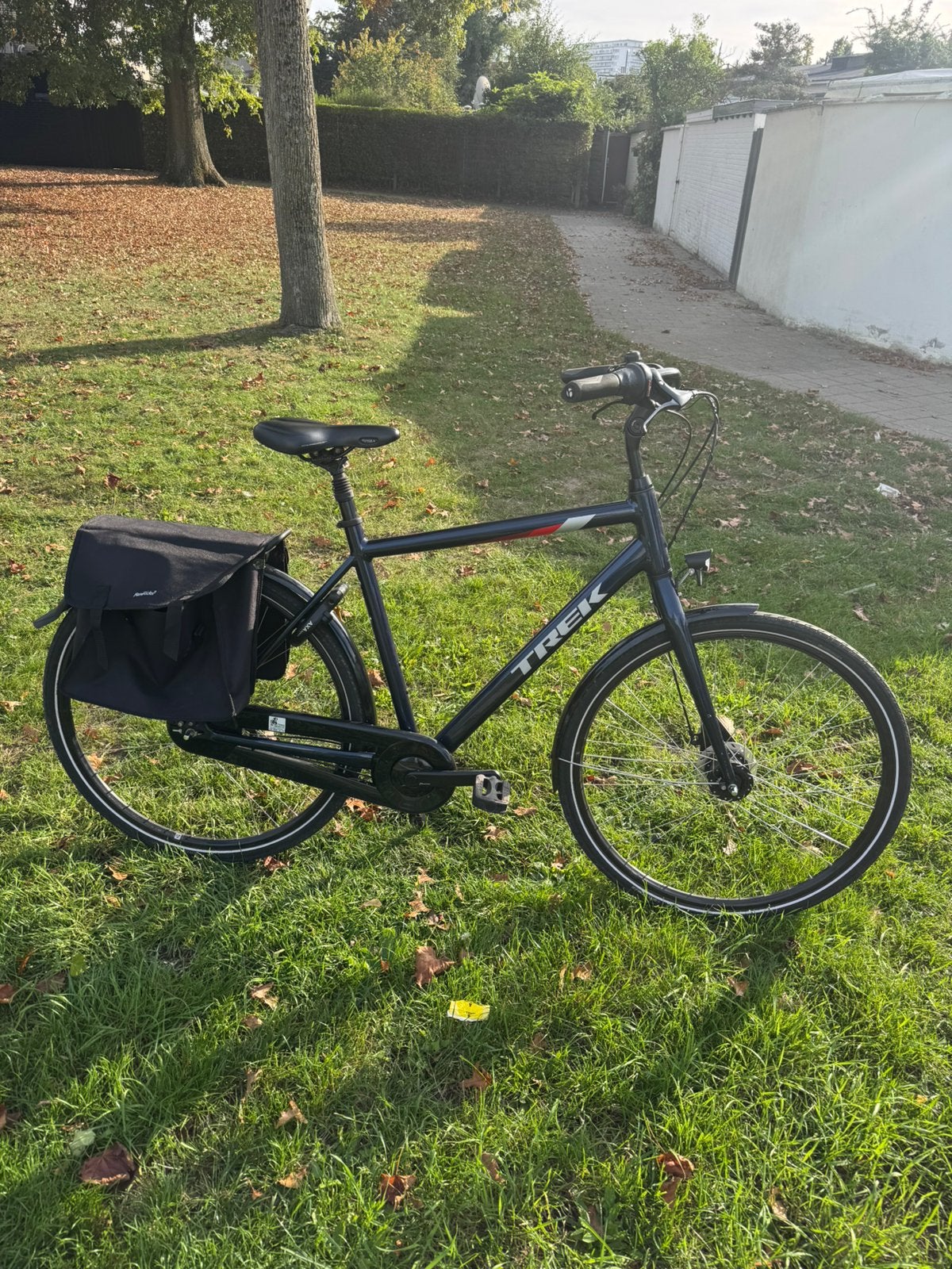 Trek herenfiets, Fietsen en Brommers, Ophalen, Zo goed als nieuw