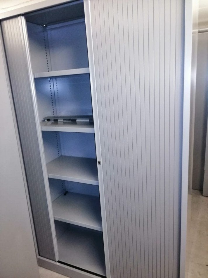 Armoire métallique coulissante 195x120x45 etat neuve, Enlèvement ou Envoi, Comme neuf