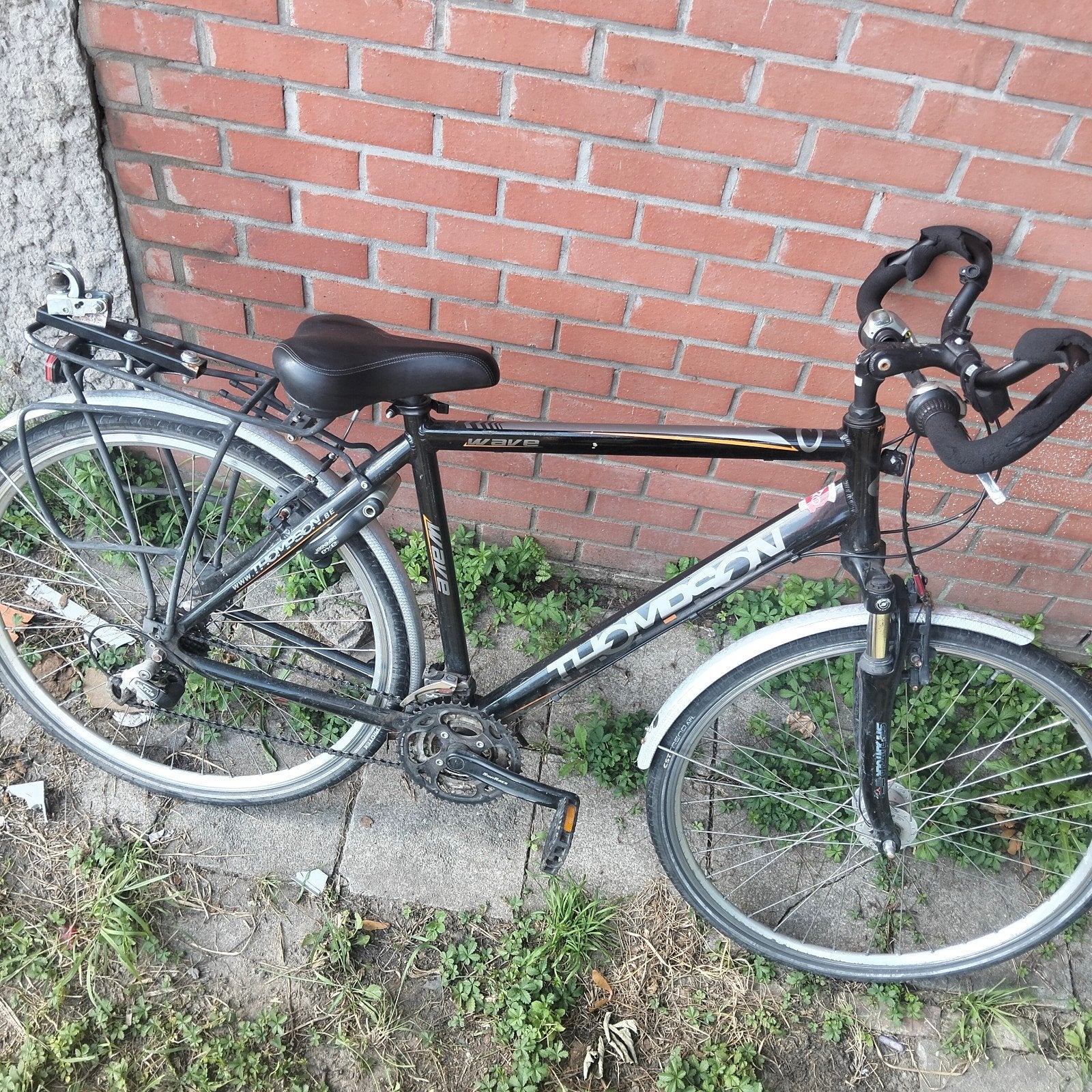 Thompson heren fiets, Fietsen en Brommers, Ophalen, 28 inch, Gebruikt, 15 tot 20 versnellingen