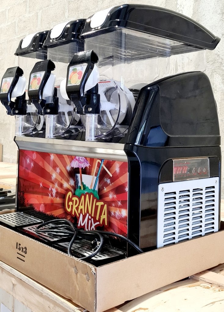 Granita 3x15L Haut debit nouveau model Neuve Garantie, Enlèvement ou Envoi, Neuf, dans son emballage, Refroidissement et Congélation