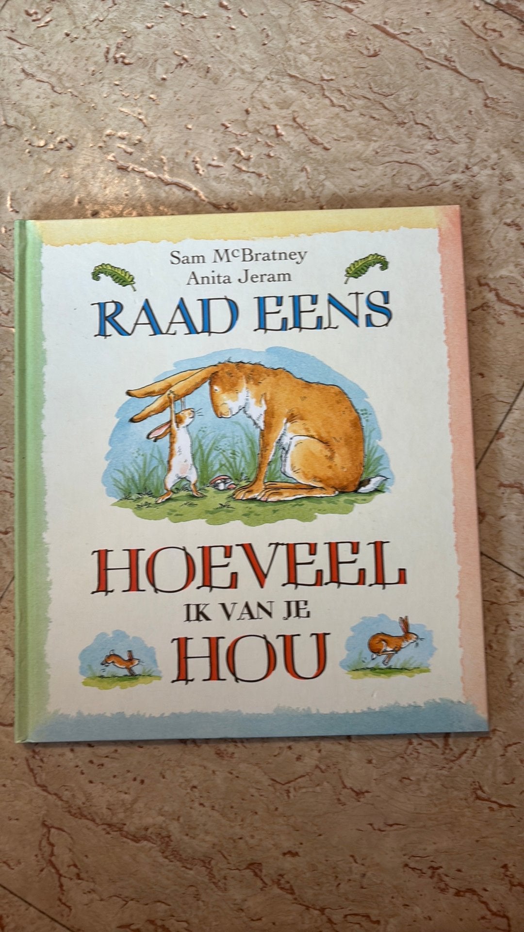 Raad eens hoeveel ik van je hou, Boeken, Prentenboeken en Plaatjesalbums, Ophalen, Zo goed als nieuw