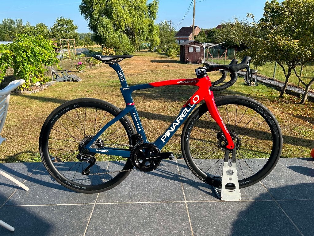 Pinarello Ineos 53 full dura ace, Vélos & Vélomoteurs, Autres marques, Enlèvement ou Envoi, 49 à 53 cm, Comme neuf