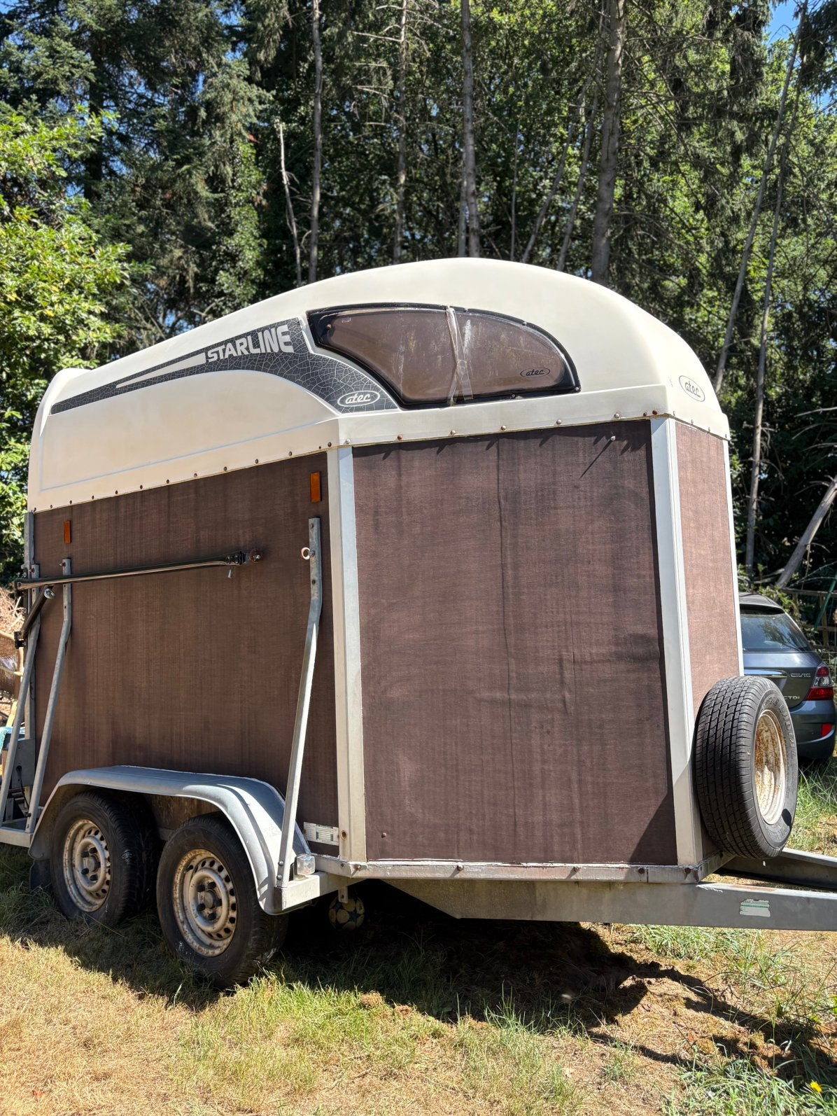 Paardentrailer, Dieren en Toebehoren, Ophalen, Gebruikt, Overige materialen, 2-paards trailer