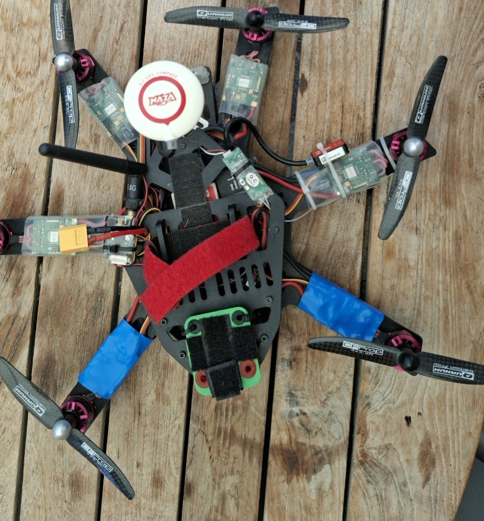 HEXACOPTER Racedrone DJI NAZA, Enlèvement, Avec caméra, Électro, Quadricoptère ou Multicoptère