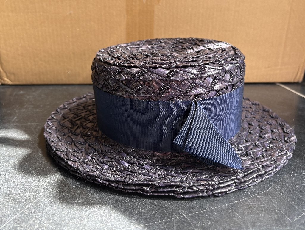 Bonnet vintage pour femme - Contessa by Lewite, Enlèvement ou Envoi, 55 cm (S, 6⅞ pouces) ou moins, Contessa, Chapeau