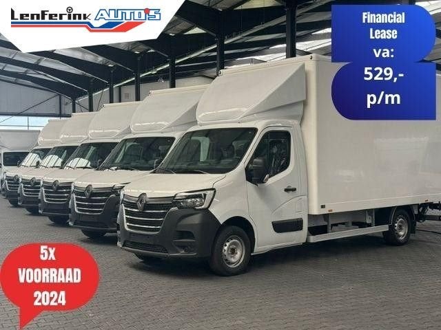 Renault Master 2.3 dCi 165 pk Bakwagen met Laadklep 5x Voorr, 344 g/km, Renault, Wit, Bedrijf