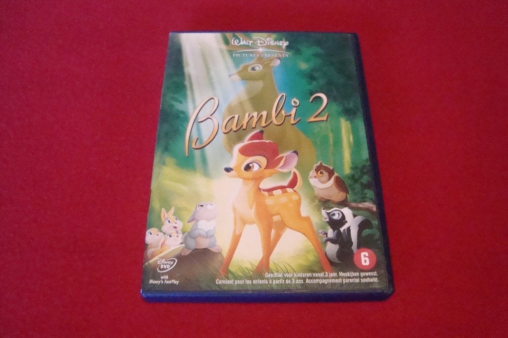 dvd disney bambi 2, Cd's en Dvd's, Ophalen of Verzenden, Kinderprogramma of -film