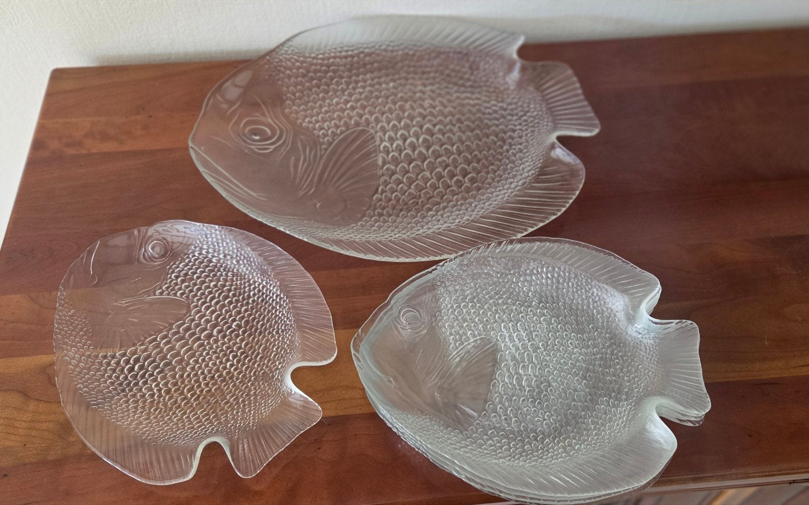 Service à poisson en verre Arcoroc, Enlèvement, Verre, Service complet