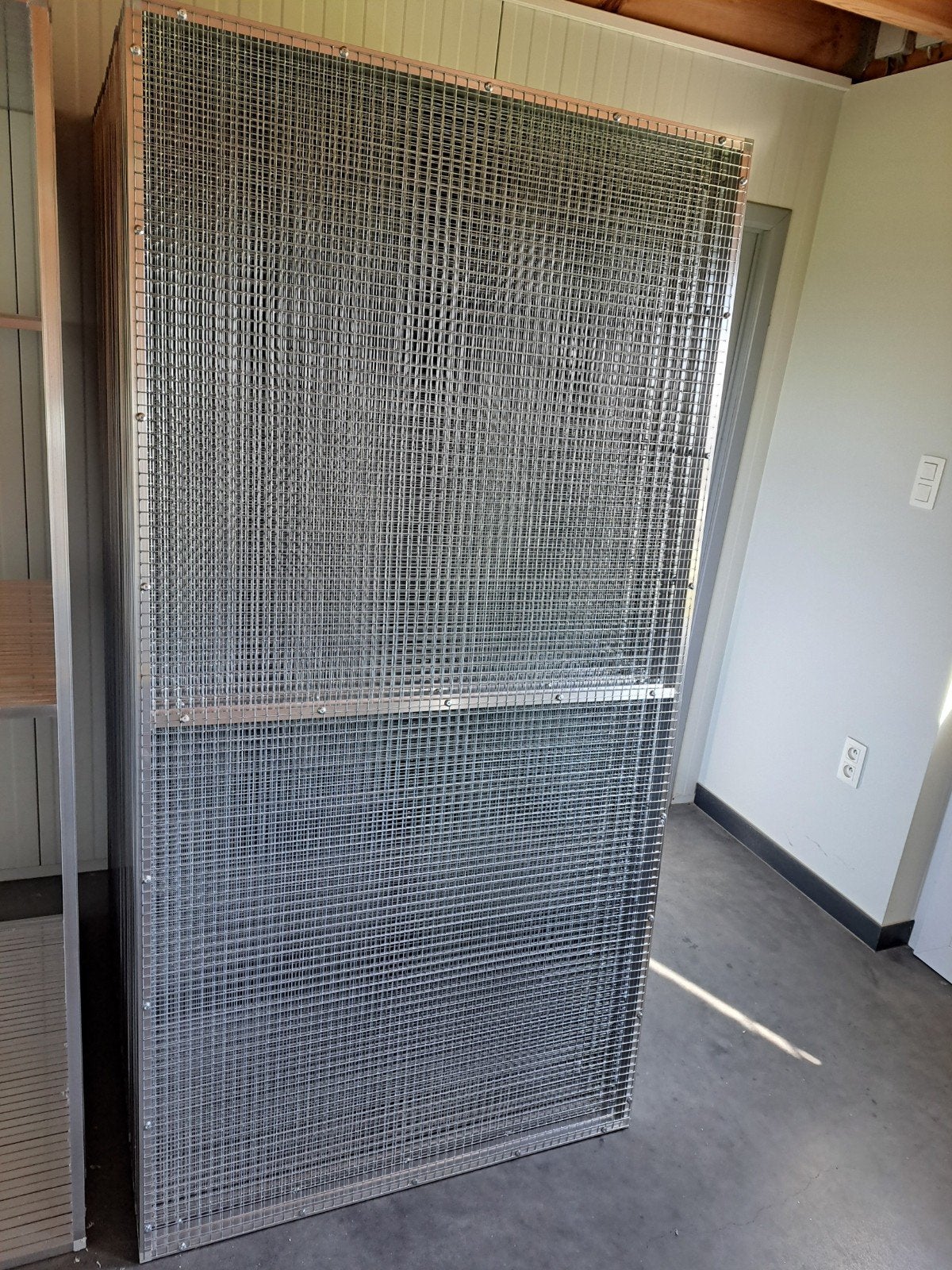 1 LOT : 50 ALUMINIUM STANDAARDPANELEN . ( NIEUW ), Ophalen, Nieuw, Aluminium, Volière
