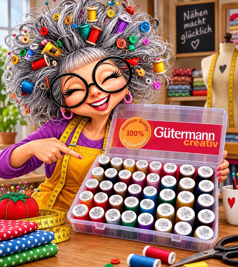 gutermann nieuwe klossen naaigaren in nieuwe sorteerdoos, Ophalen of Verzenden, Nieuw, Garen of Naald(en)