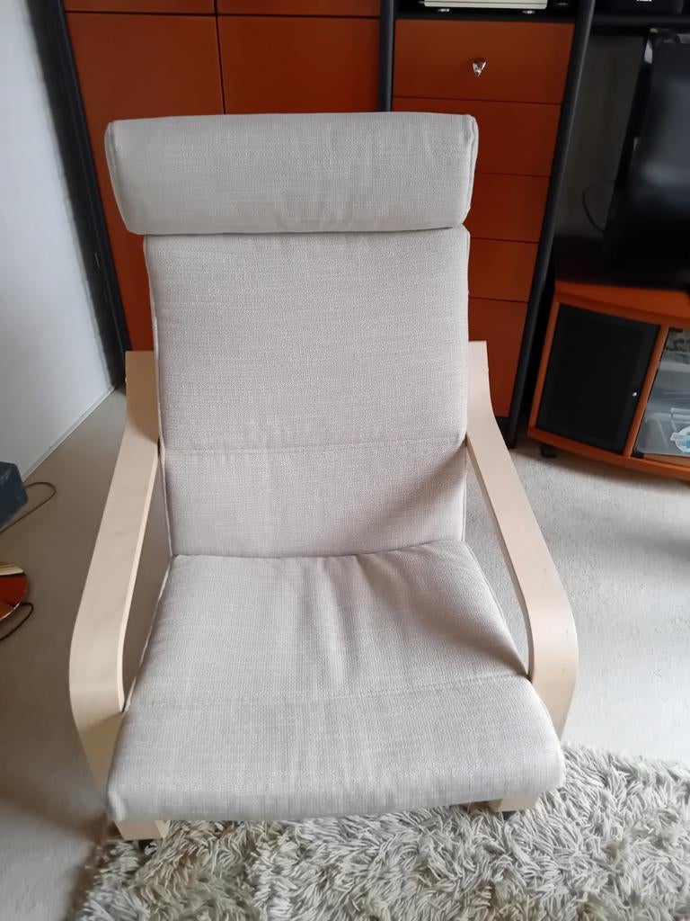 Fijne stoel om in te zitten., Ophalen