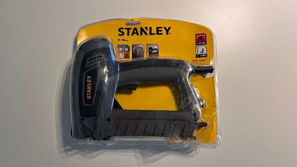 STANLEY elektrische handtacker 6-TRE540 – nieuw, Bricolage & Construction, Enlèvement, Neuf, Cloueuse/agrafeuse, Stanley