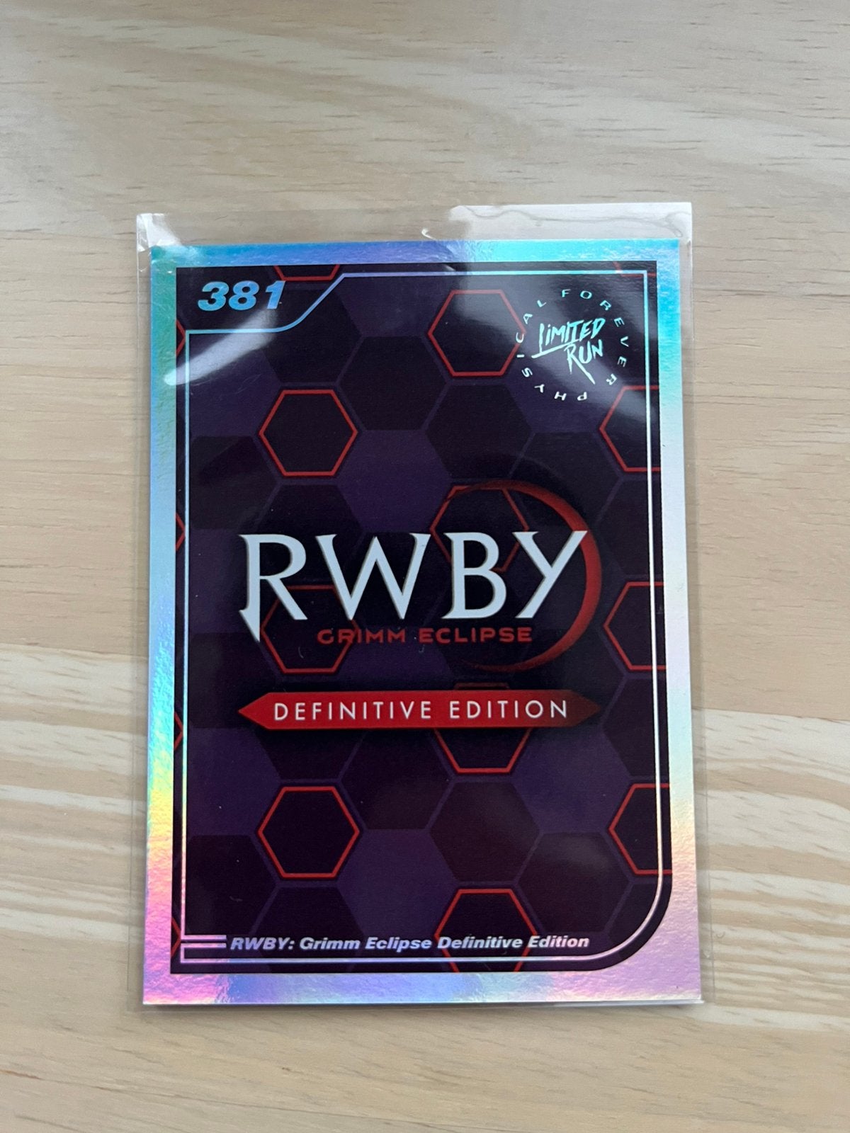 Carte LRG n 381 - RWBY, Enlèvement ou Envoi, Comme neuf