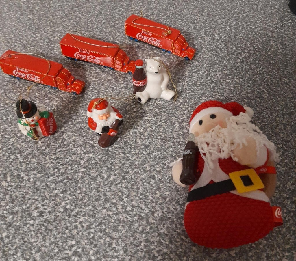 Coca Cola kerstdecoratie, Diversen, Ophalen of Verzenden, Zo goed als nieuw