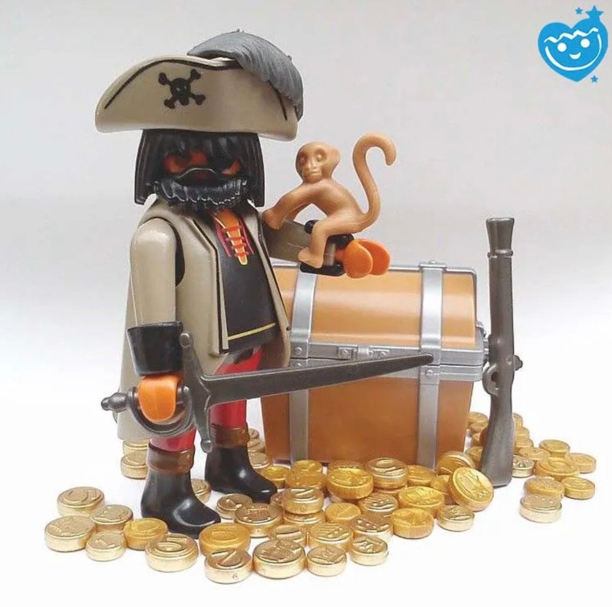 Playmobil - Pirate coffre au trésor (4767), Enfants & Bébés, Enlèvement ou Envoi, Comme neuf