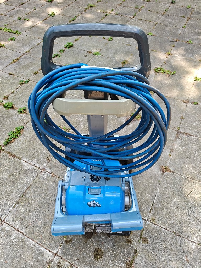 Dolphin M400 zwembadrobot | -44%, Tuin en Terras, Zwembad-toebehoren, Ophalen, Zo goed als nieuw, Reinigingsmiddel