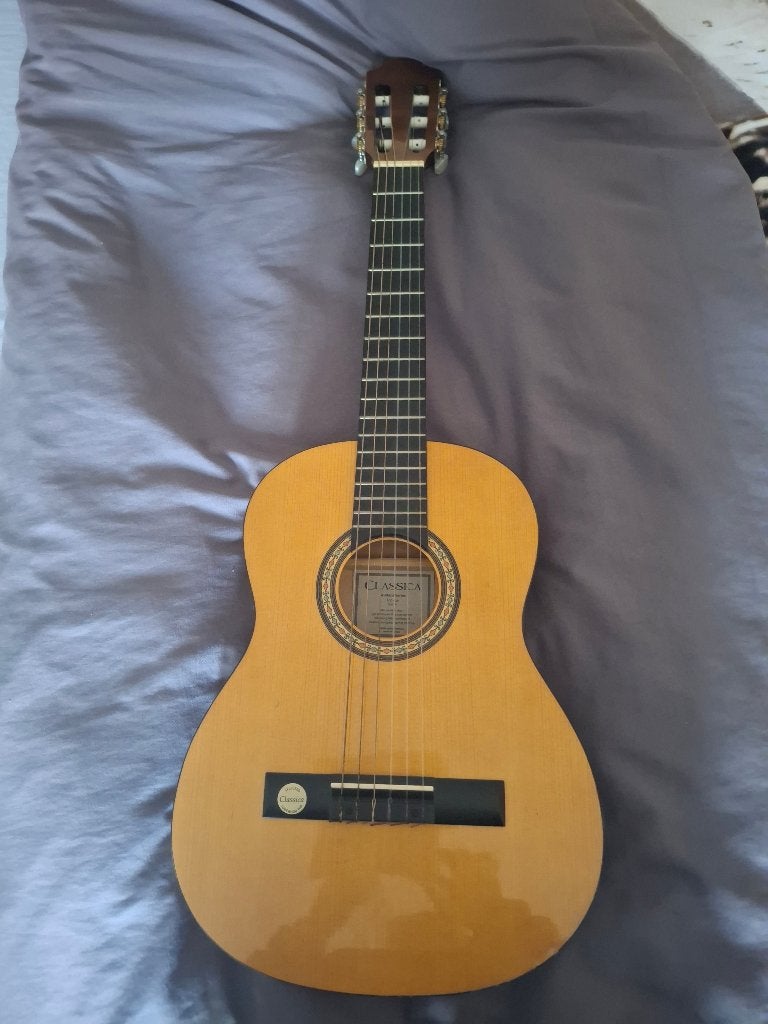 Kinder gitaar, Muziek en Instrumenten, Ophalen, Zo goed als nieuw, Klassieke of Spaanse gitaar