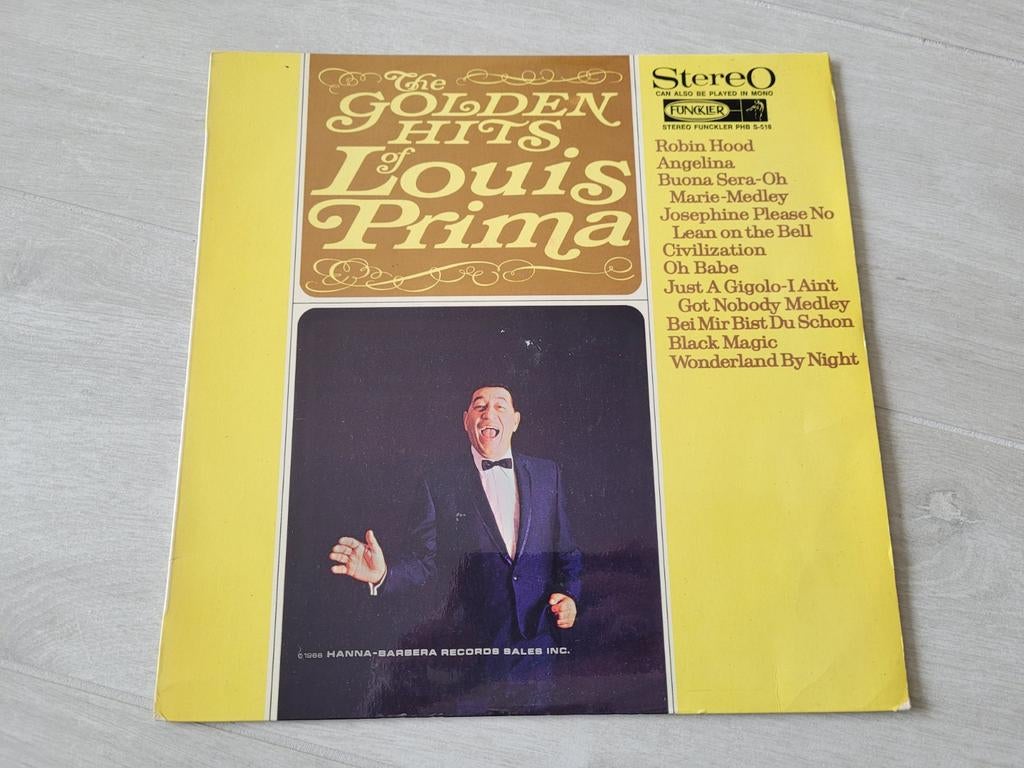 Vinyl De golden hits van Louis Prima, Ophalen of Verzenden, Gebruikt