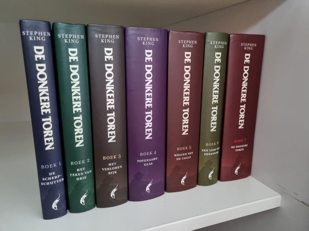 Stephen King - De Donkere Toren compleet, Boeken, Ophalen, Zo goed als nieuw, Stephen King, Nederland