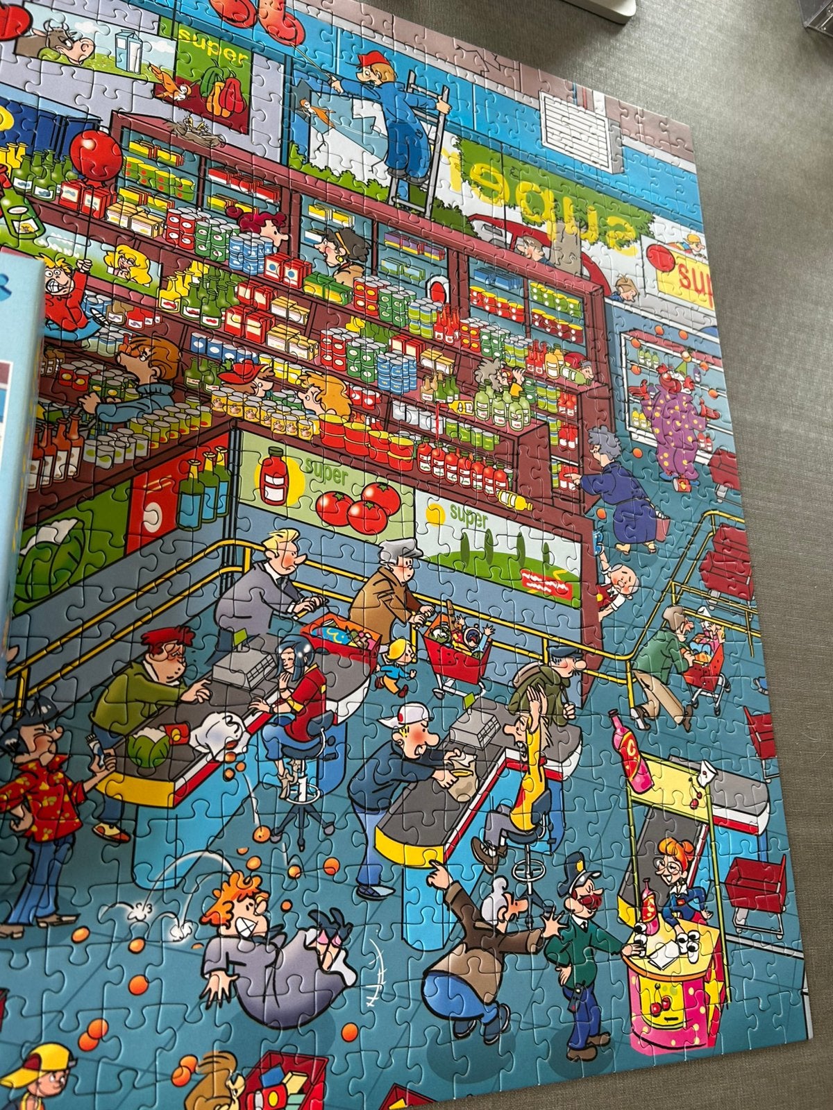 Puzzel 1000 stukjes, Hobby en Vrije tijd, Ophalen, 500 t/m 1500 stukjes, Zo goed als nieuw