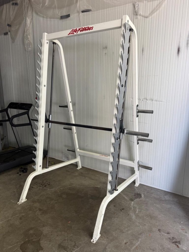 Life fitness smith machine / multipresse, Ophalen of Verzenden, Gebruikt