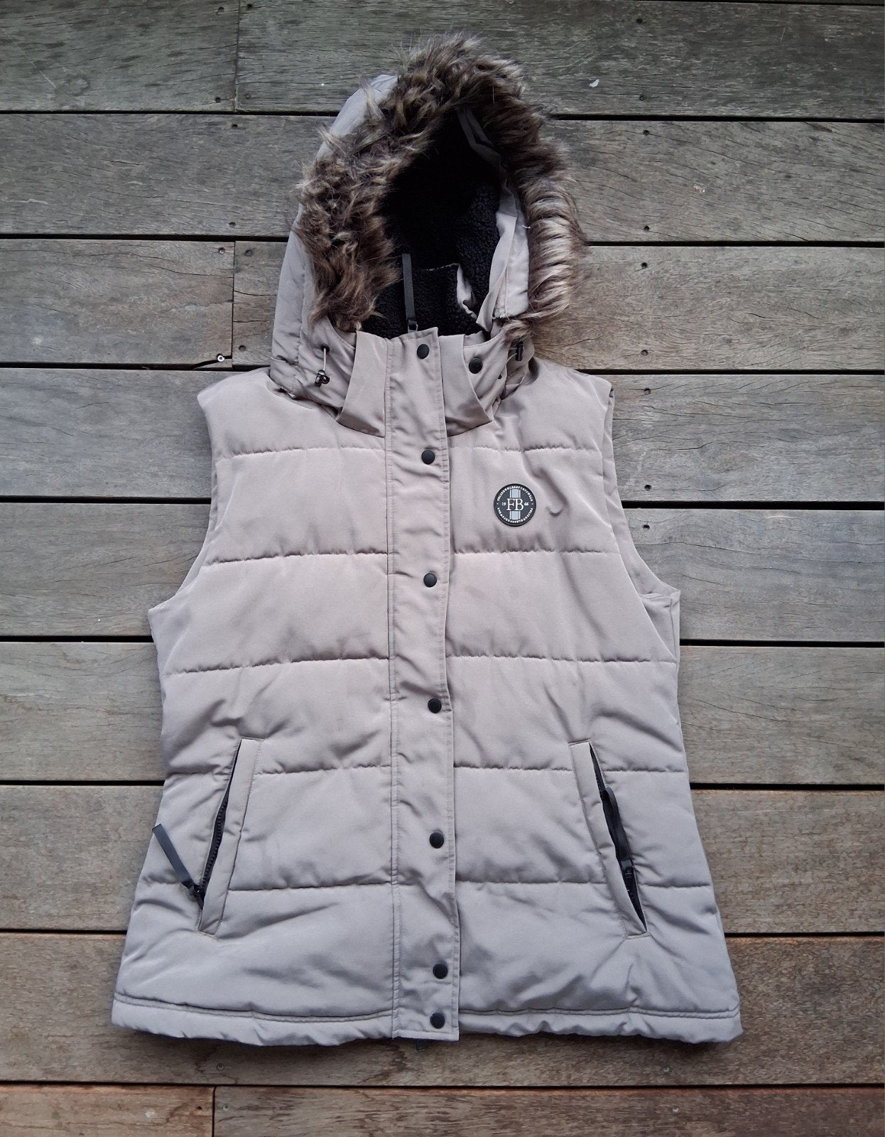 bodywarmer maat XL, Enlèvement ou Envoi, Comme neuf, Taille 46/48 (XL) ou plus grande, Beige