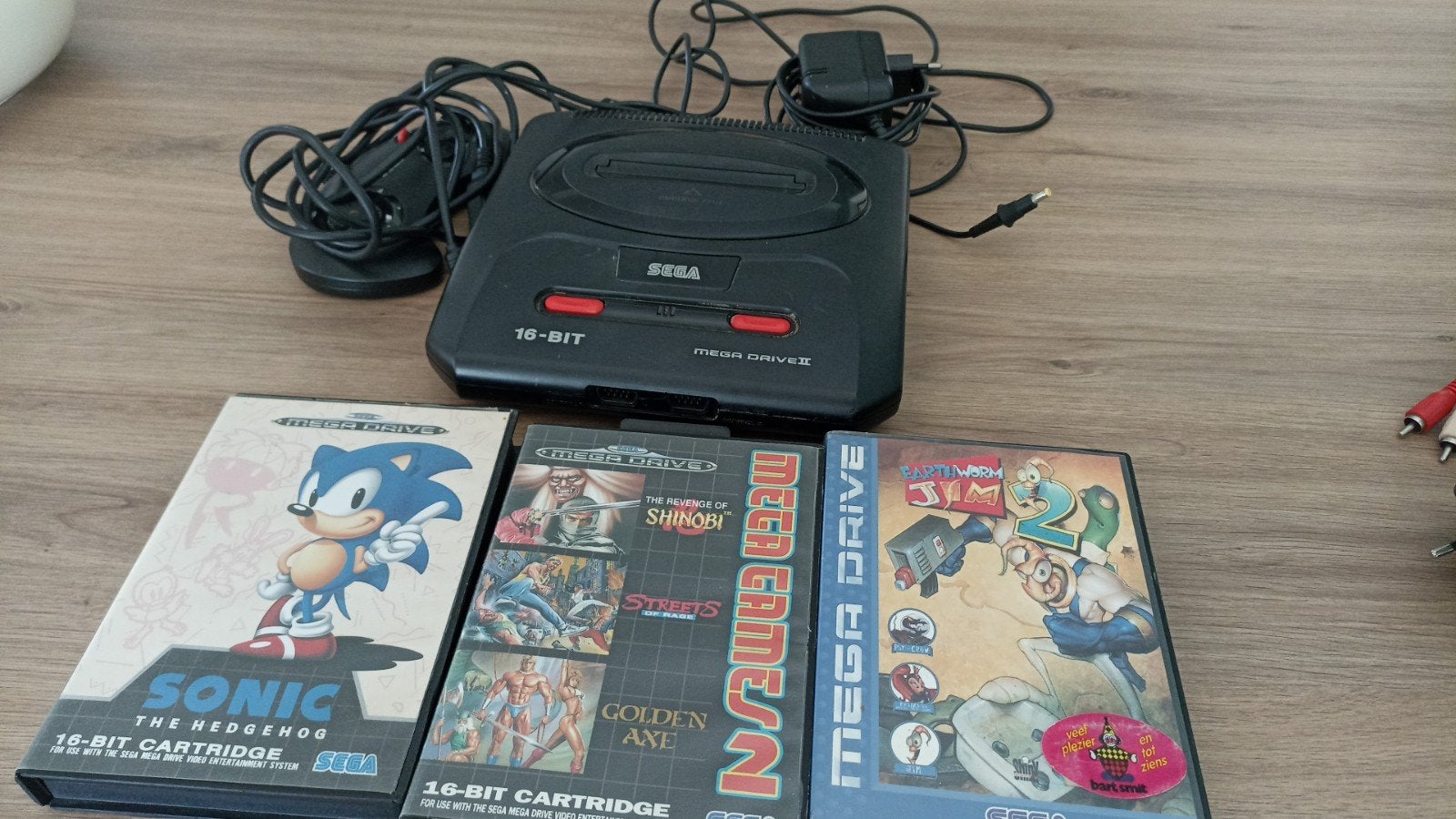 Sega mega drive 16 bit, Games en Spelcomputers, Mega Drive, Ophalen of Verzenden, Met 1 controller, Gebruikt