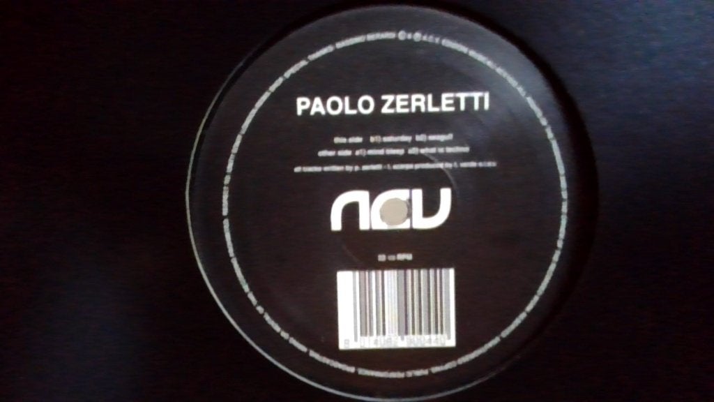 PAOLO. ZERLETTI " MIND BLEEP ", CD & DVD, Vinyles | Dance & House, 12 pouces, Trance, Enlèvement ou Envoi, Comme neuf