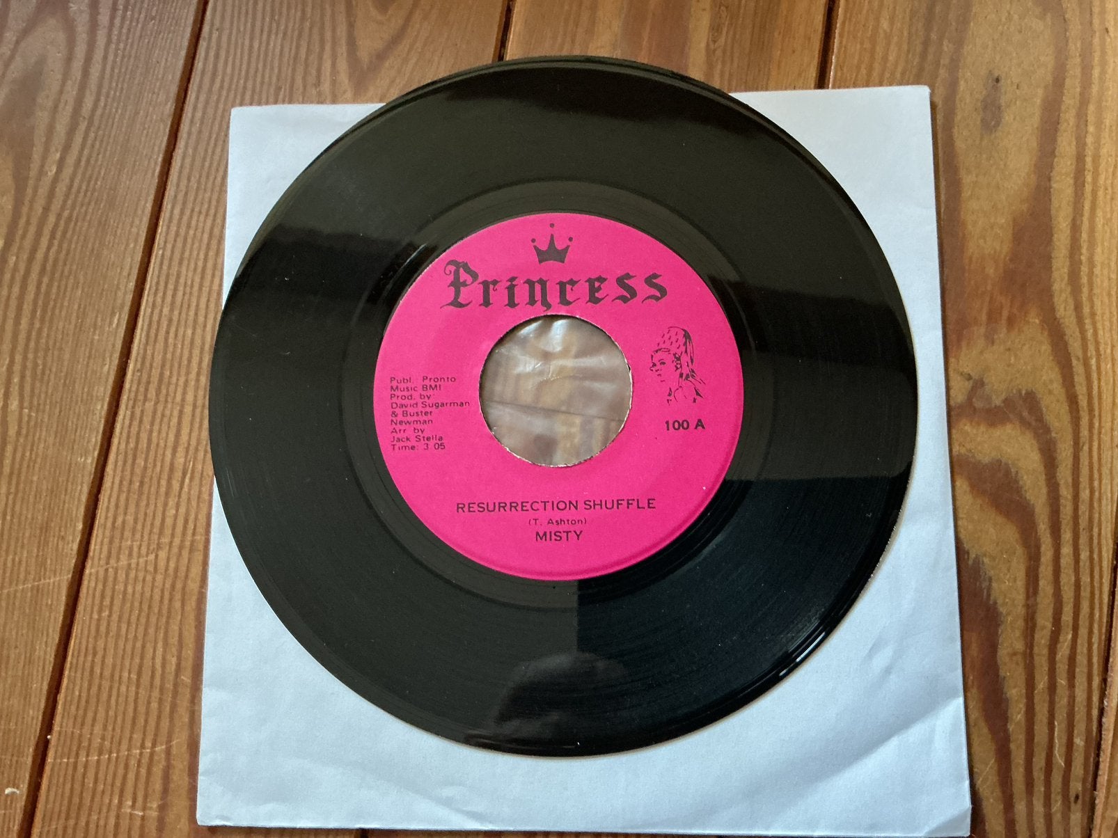 7” Misty - Resurrection shuffle, Ophalen of Verzenden, Gebruikt