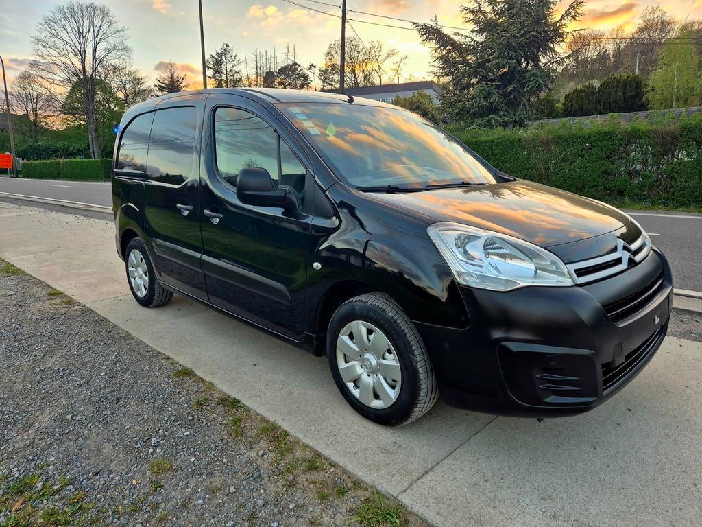 Citroën Berlingo 1.6Hdi "Très Propre" 3Places, Airco, Achat, Euro 6, Entreprise, 3 places