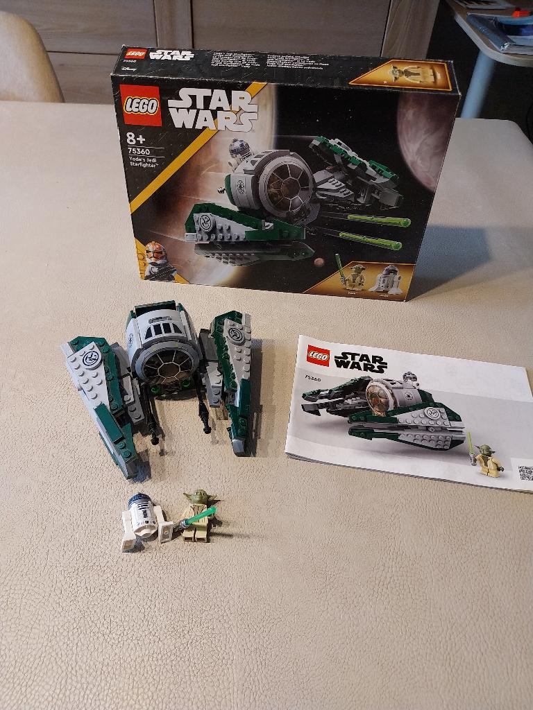 lego star wars 75360 Yoda's Jedi Starfighter, Star Wars, Lego, Ophalen of Verzenden, Zo goed als nieuw