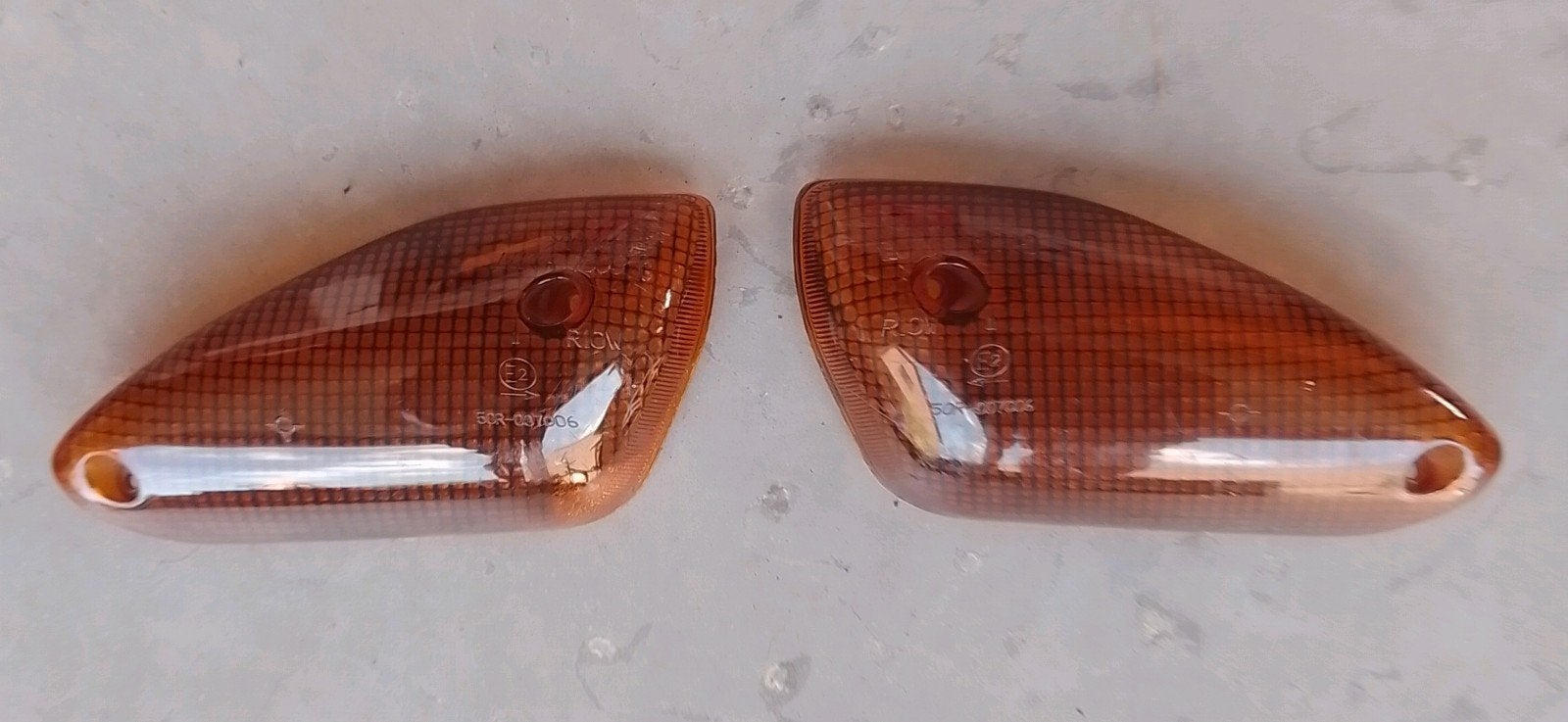knipperlichtglazen set links + rechts MBK Nitro/Yamaha Aerox, Enlèvement ou Envoi, Comme neuf, Phare, Luxor