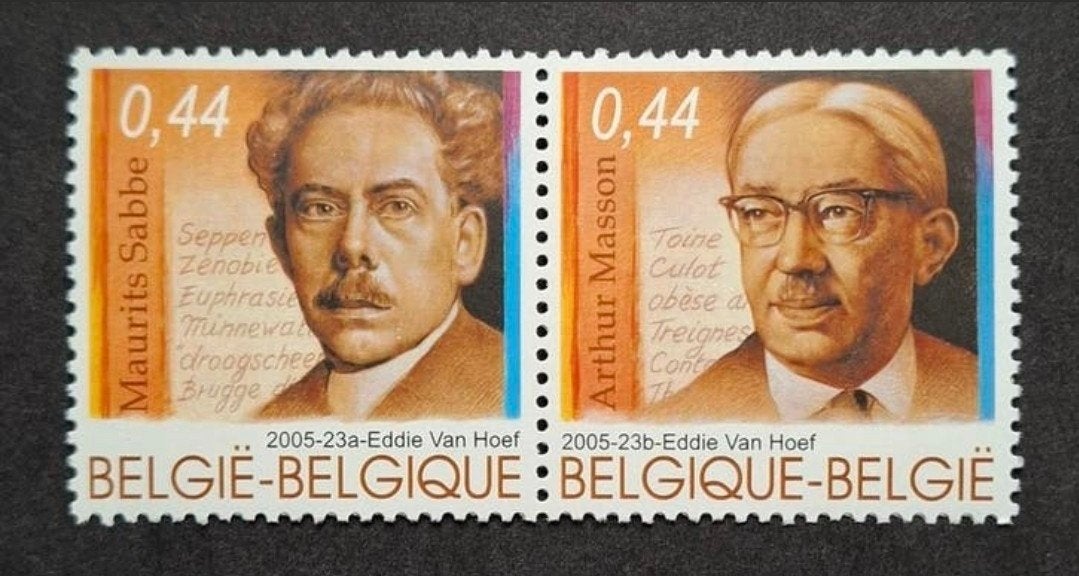 Belgique : COB 3464/65 ** Littérature populaire 2005., Sans timbre, Neuf, Enlèvement ou Envoi, Non oblitéré
