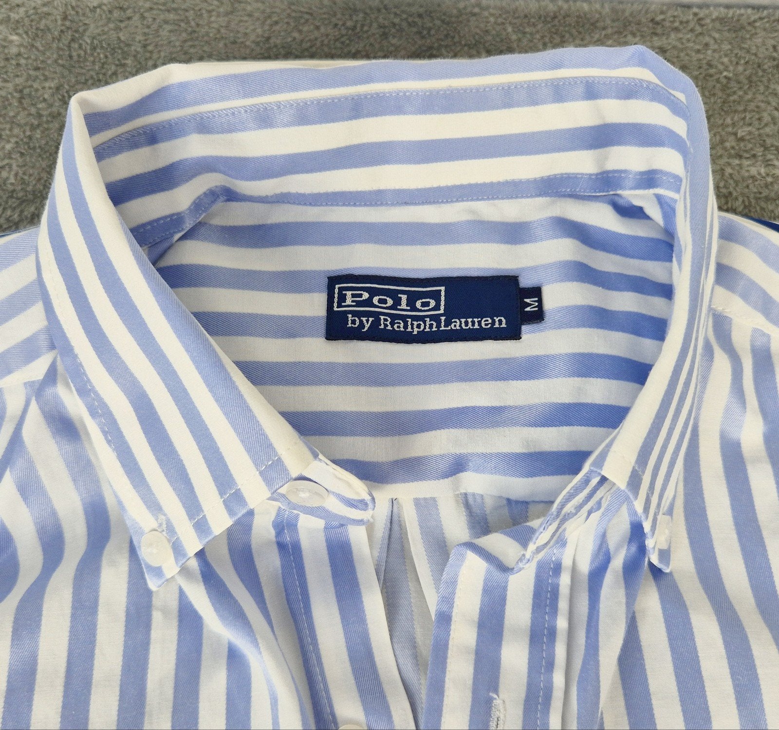 Ralph lauren hemd, Blauw, Halswijdte 39/40 (M), Ophalen of Verzenden, Polo Ralph Lauren