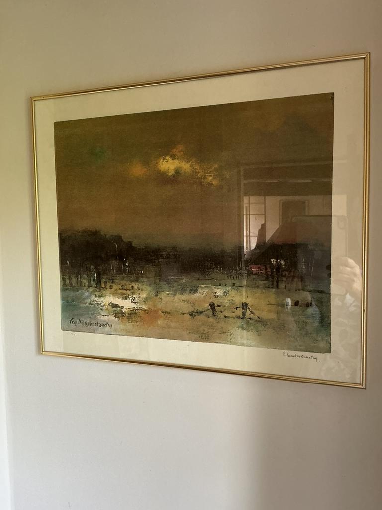 Litho van Lea Vanderstraeten, Antiek en Kunst, Kunst | Schilderijen | Klassiek, Ophalen of Verzenden