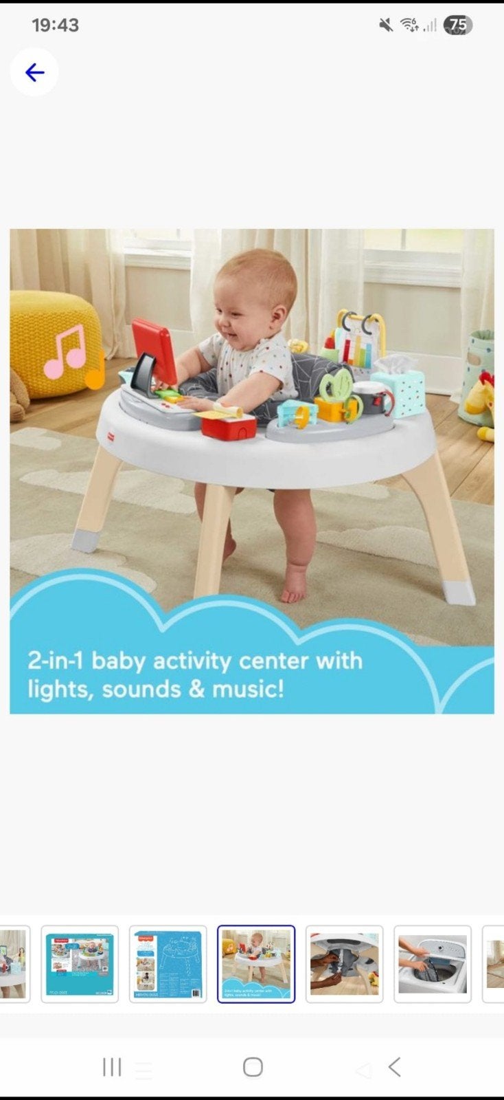 activiteitentafel Fisher price, Kinderen en Baby's, Ophalen