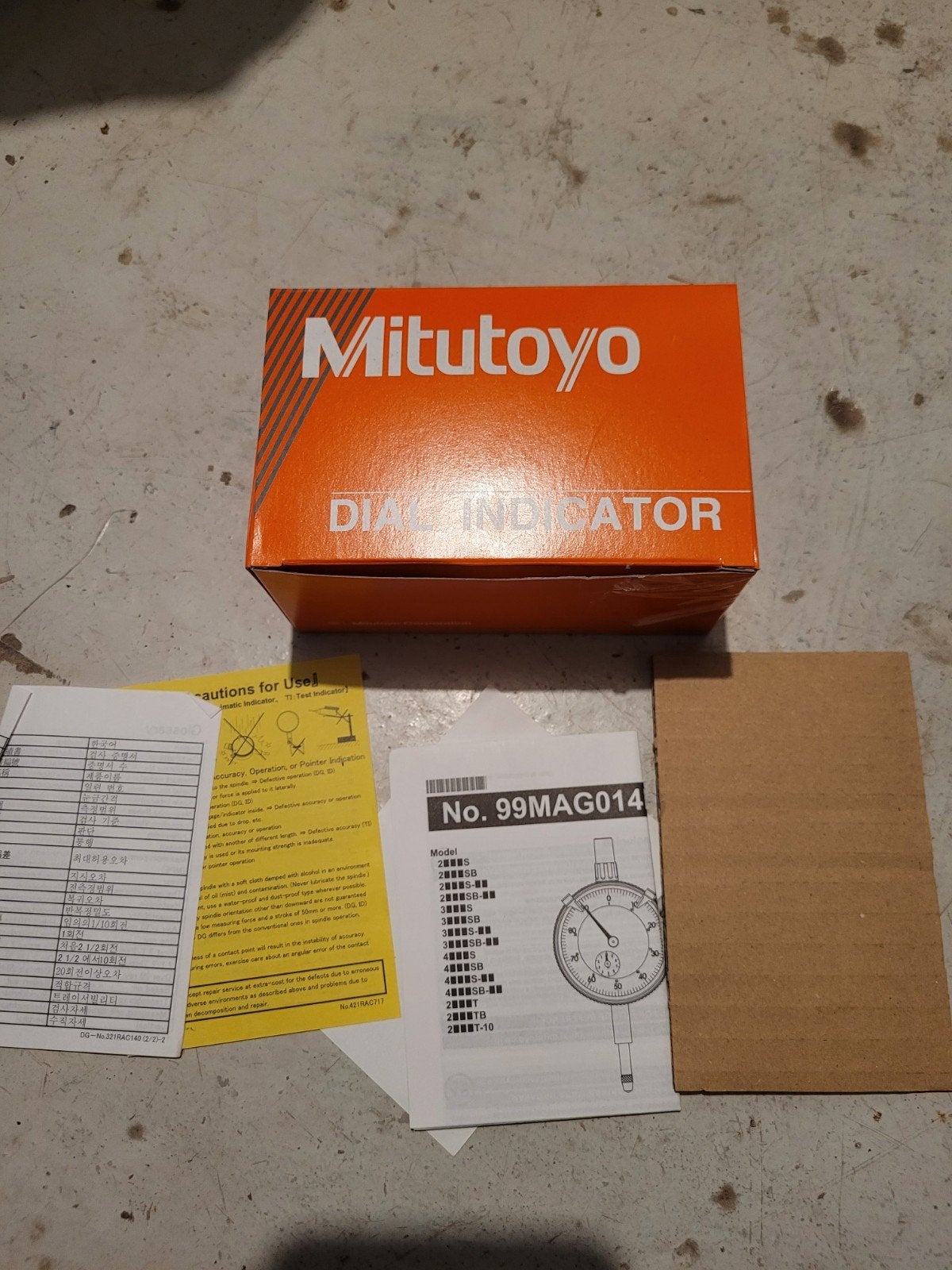 Mitutoyo 99MAG014 comparateur, Enlèvement ou Envoi