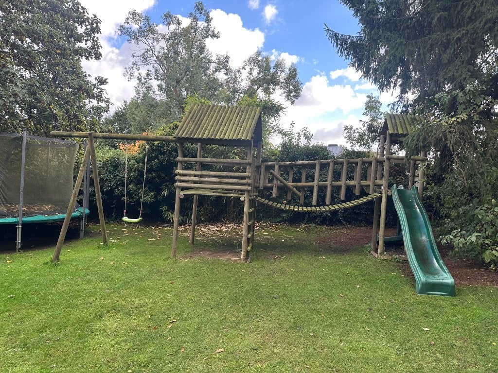 Kindespeeltuig tuin gratis, Kinderen en Baby's, Ophalen, Gebruikt, Loopbrug