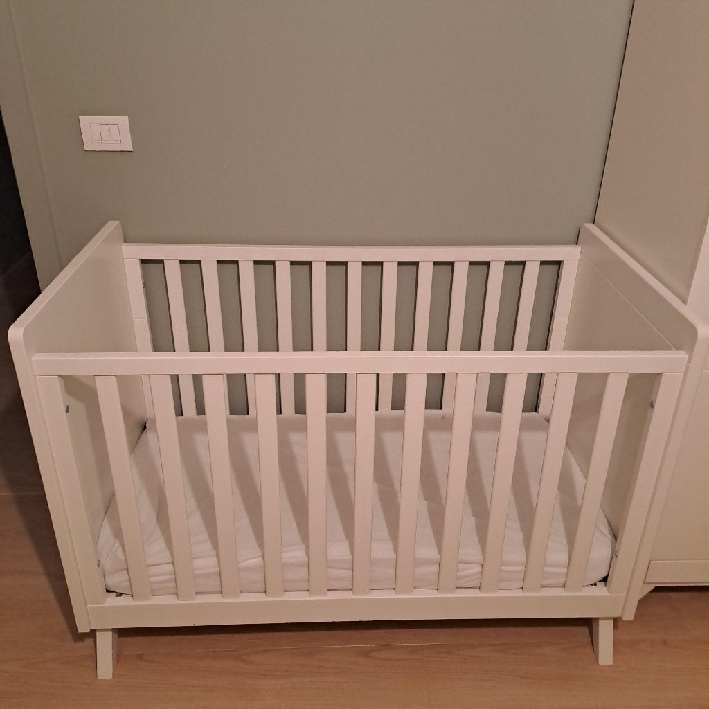 babybed Bopita wit, Ophalen, Zo goed als nieuw, Ledikant