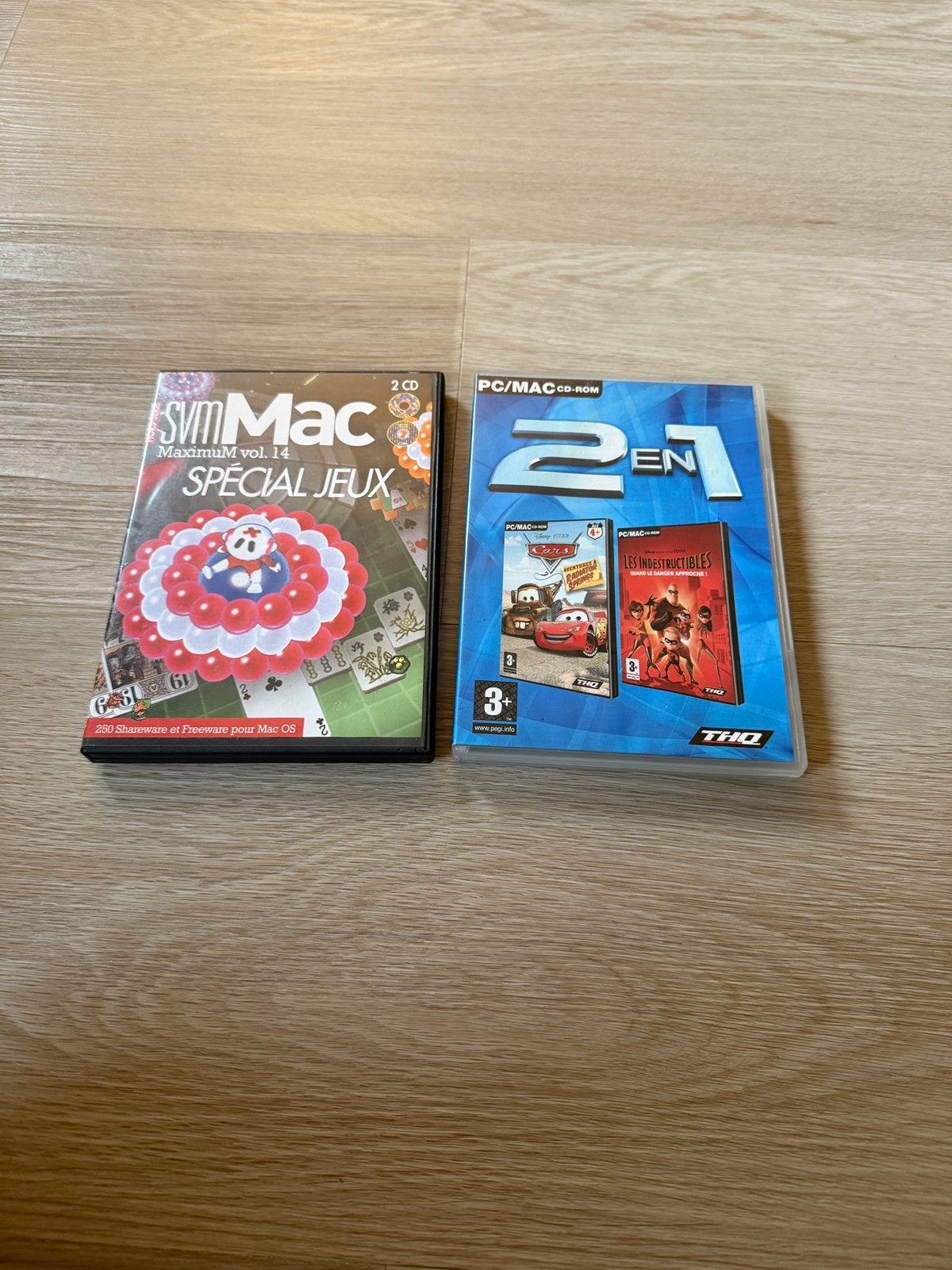 Spelbundel voor pc/Mac — Disney Cars, The Incredibles en Sim, Verzenden, Zo goed als nieuw