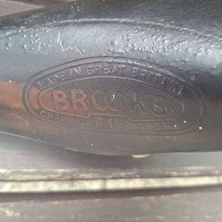 Brooks zadel leder bruin, Gebruikt, Leer, Ophalen of Verzenden, Brooks