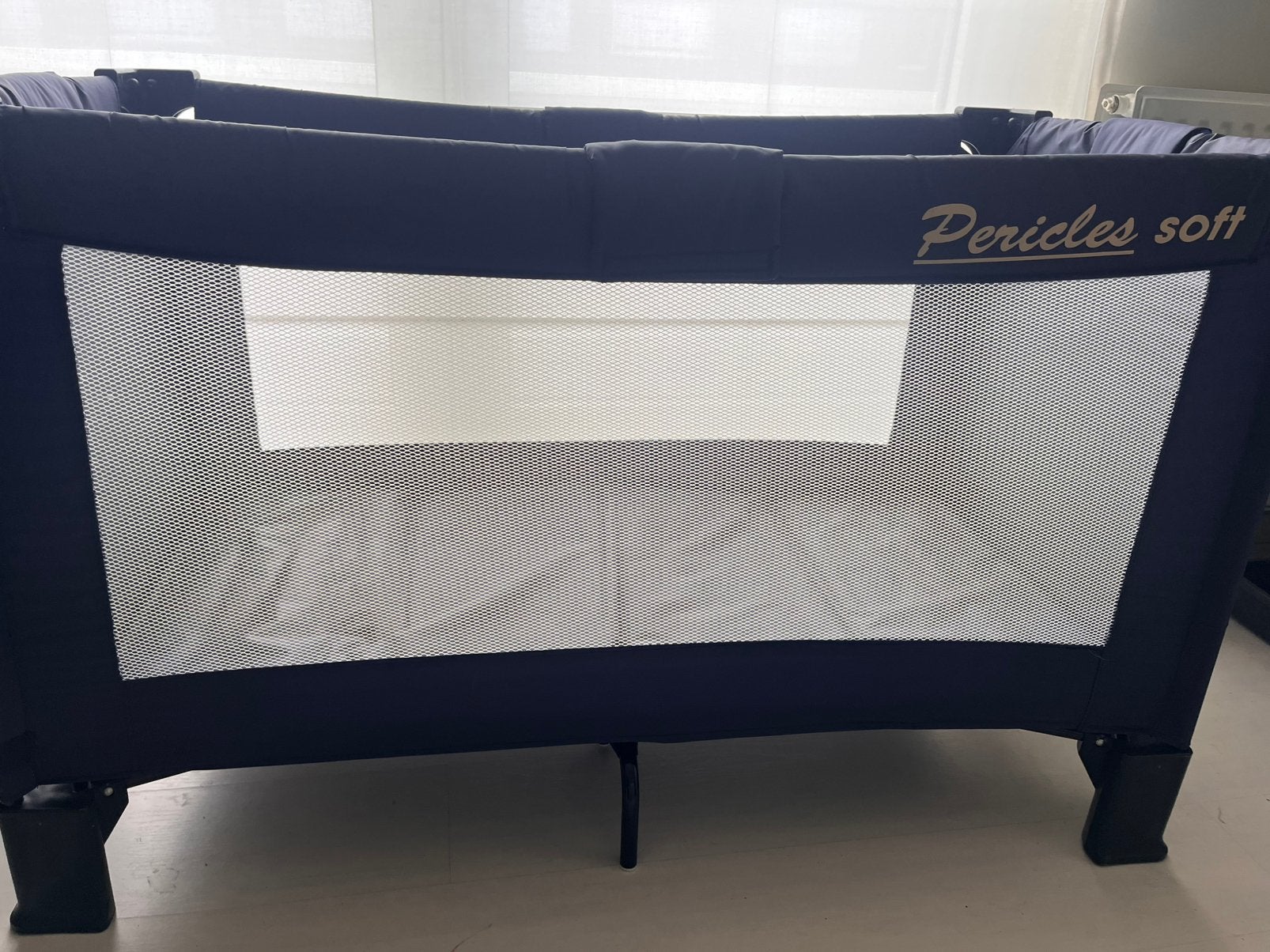 Reisbedje Pericles, Kinderen en Baby's, Kinderkamer | Bedden, Ophalen, Gebruikt, Minder dan 140 cm, Minder dan 70 cm