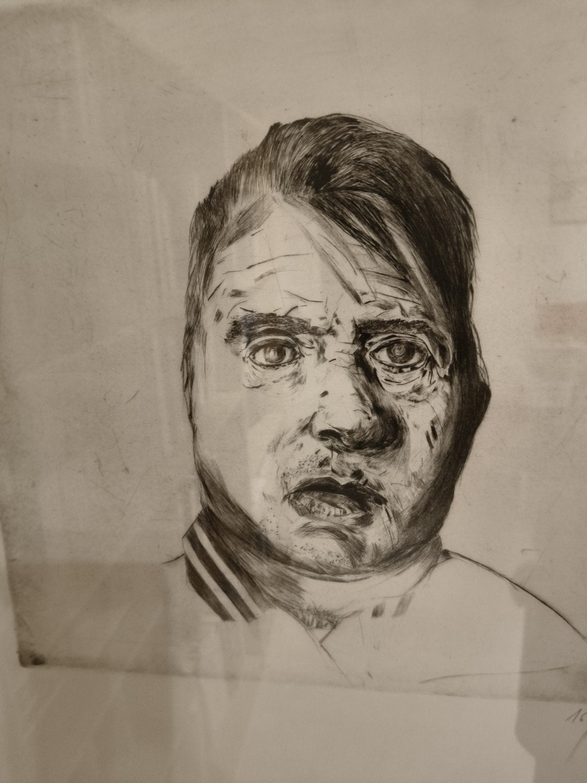 Gravure Stéphane mandelbaum, Antiek en Kunst, Kunst | Tekeningen en Fotografie, Ophalen, Ingelijst